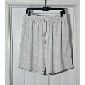 Zimmerli Straight Leg Lyocell Blend Jersey Shorts Men's Size Large Heather Gray